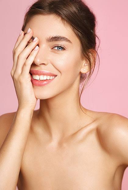 Patient with a confident, radiant smile